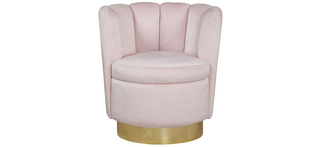 258257850 Lily Velvet Accent Chair sku 258257850