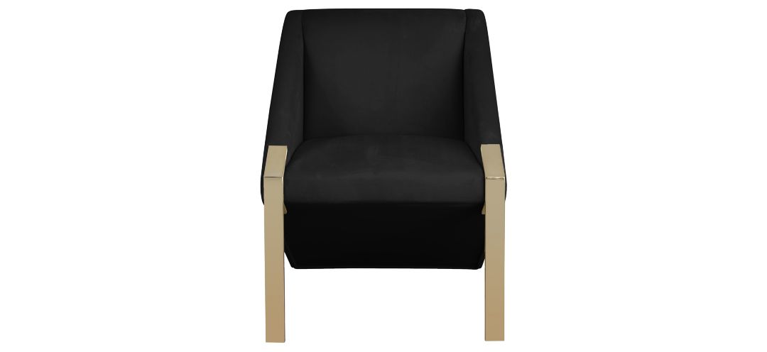 Rivet Velvet Accent Chair