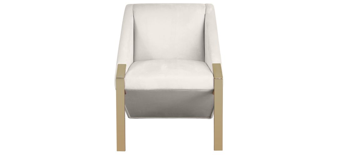 Rivet Velvet Accent Chair