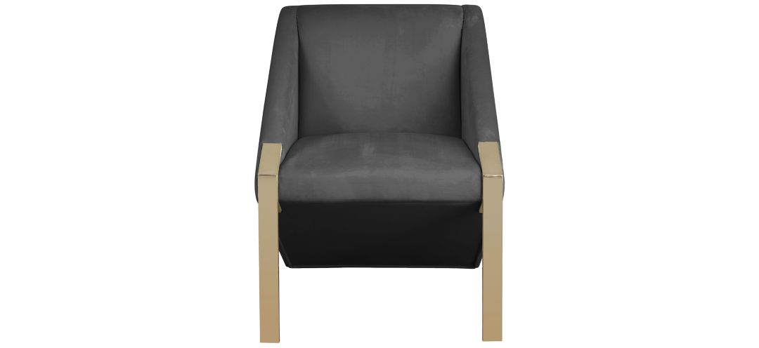 258259330 Rivet Velvet Accent Chair sku 258259330