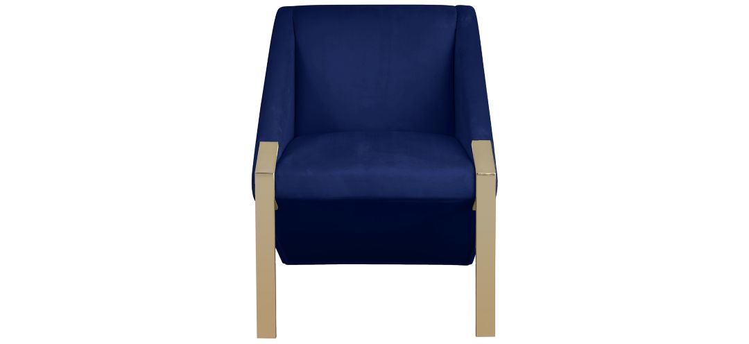 Rivet Velvet Accent Chair