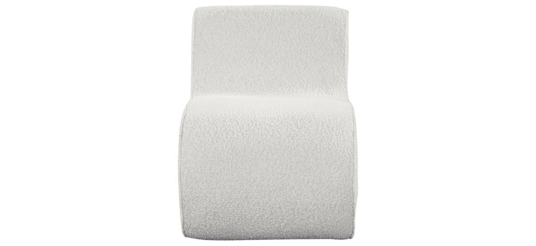 258259920 Desiree Boucle Fabric Accent Chair sku 258259920