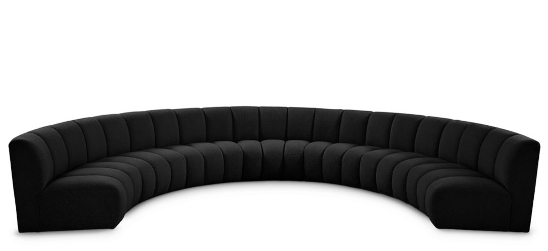 643BLACK-7PC Infinity 7pc. Modular Sectional sku 643BLACK-7PC