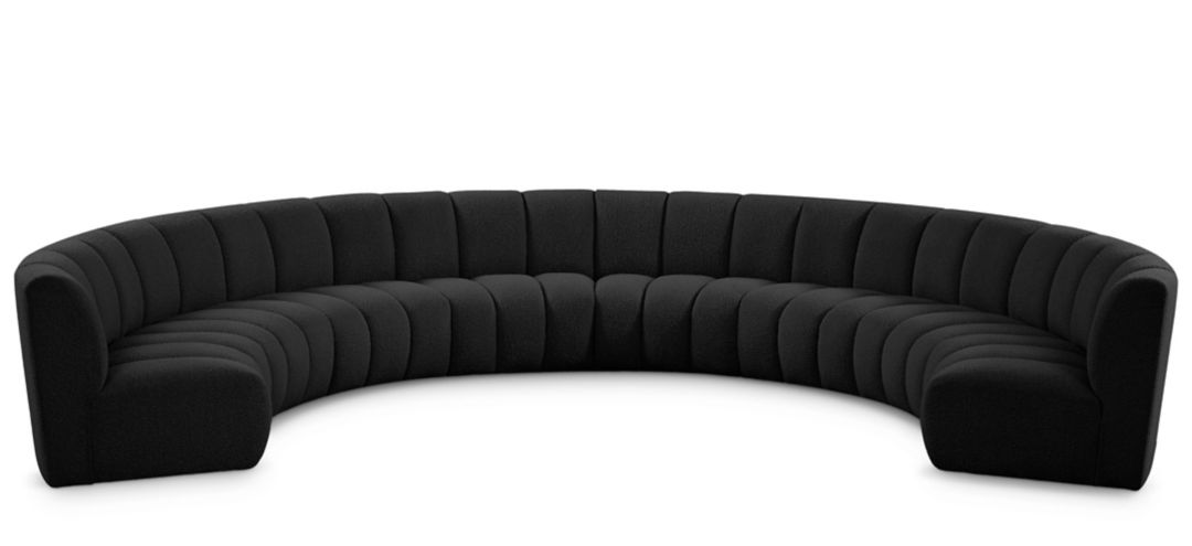 643BLACK-8PC Infinity 8pc. Modular Sectional sku 643BLACK-8PC