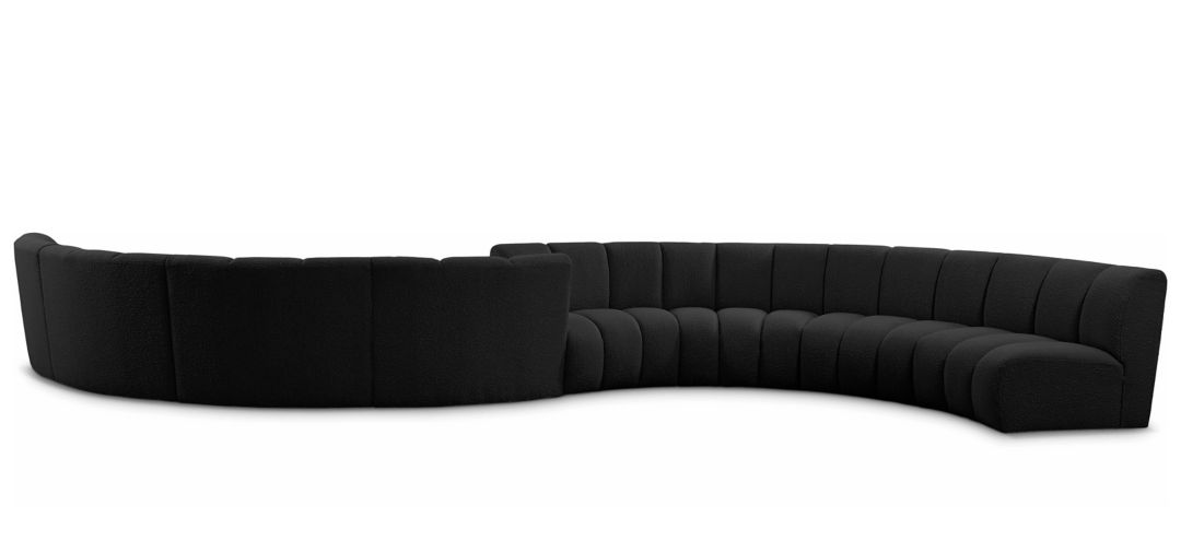 643BLACK-S8PC Infinity 8pc. Modular Sectional sku 643BLACK-S8PC