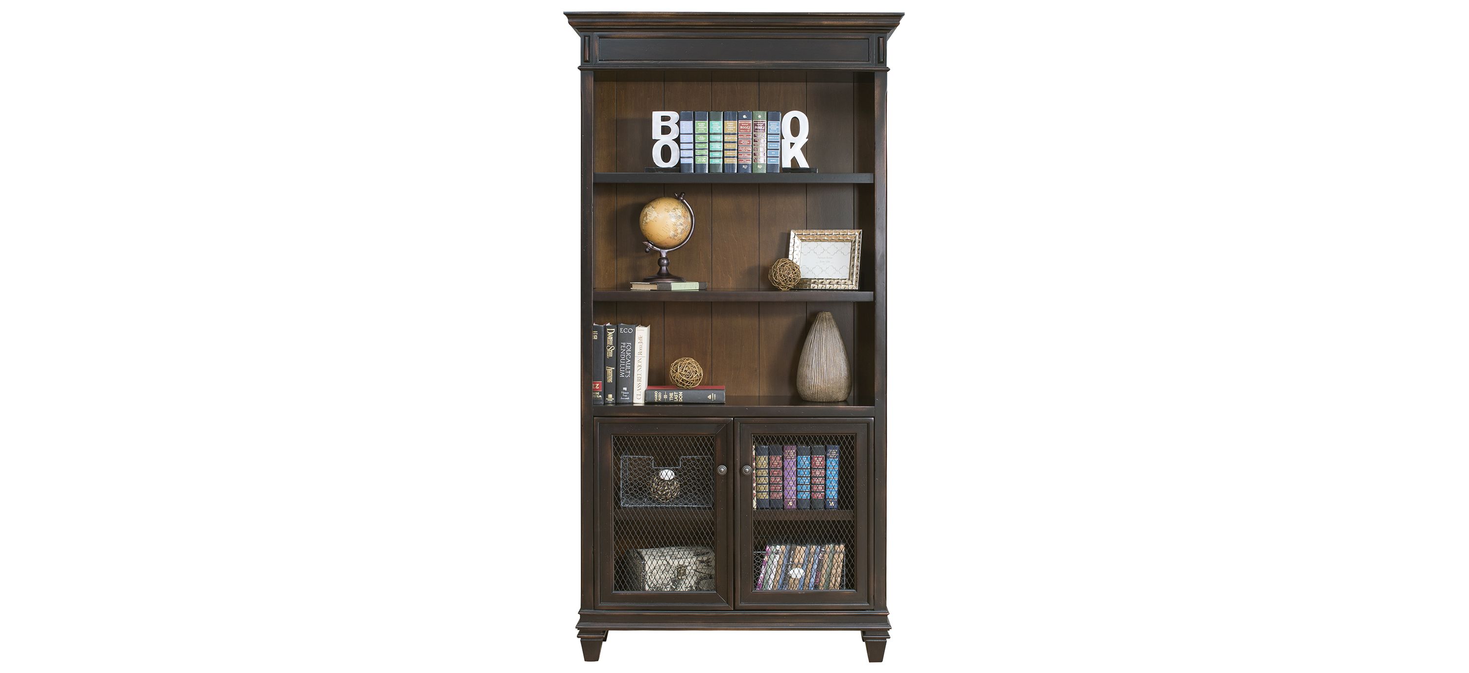 Hartford Bookcase w/ Doors