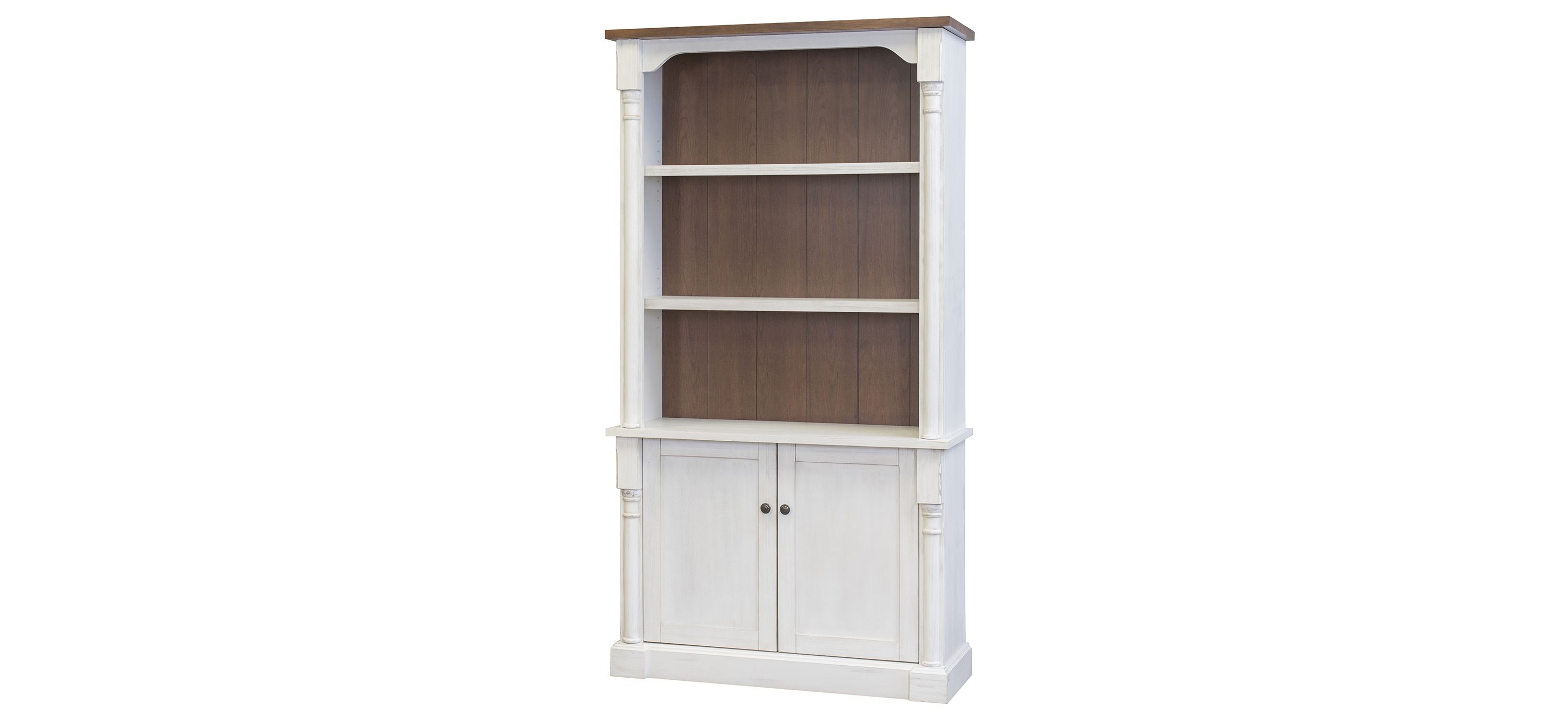 Durham Bookcase with Doors