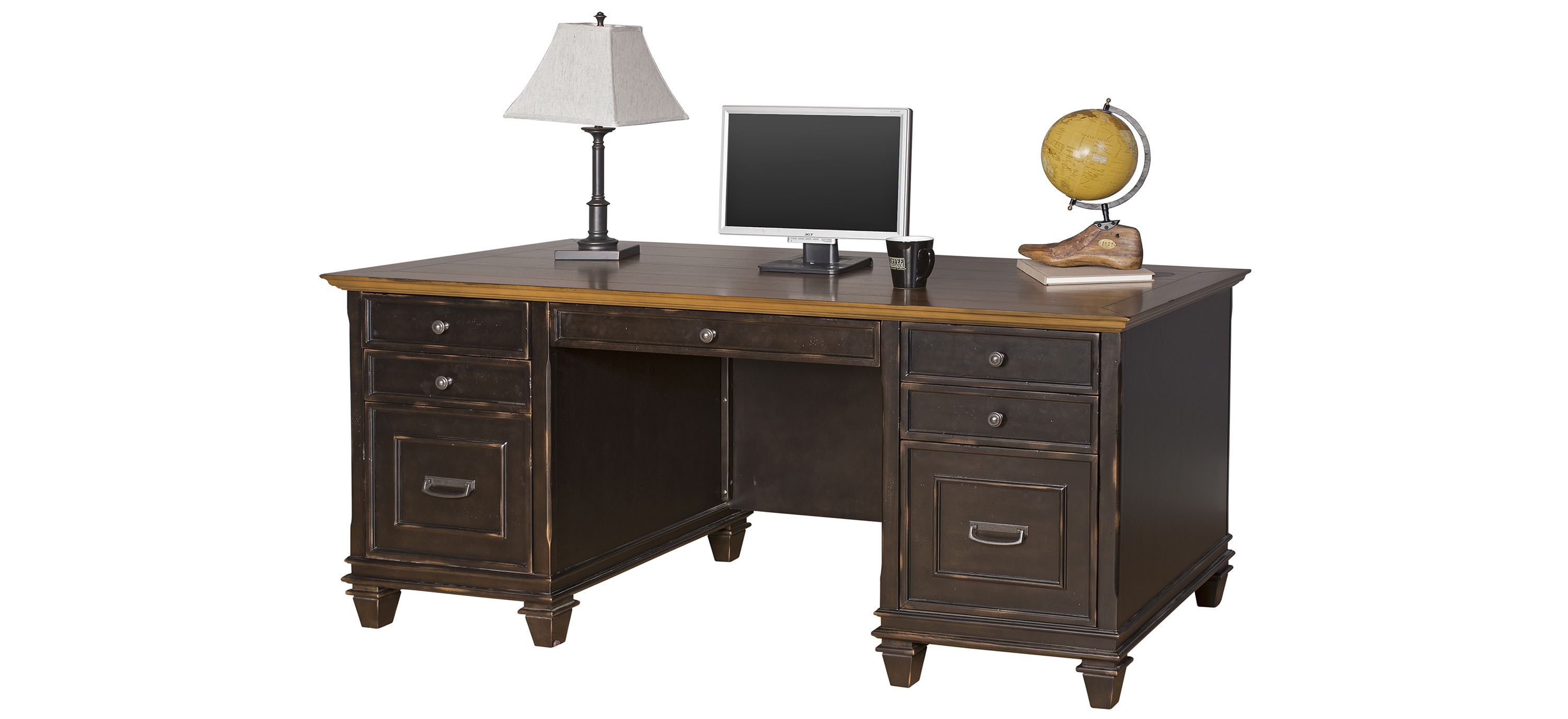 Hartford Double Pedestal Desk