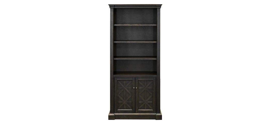 Kingston Traditional Wood Bookcase With Doors