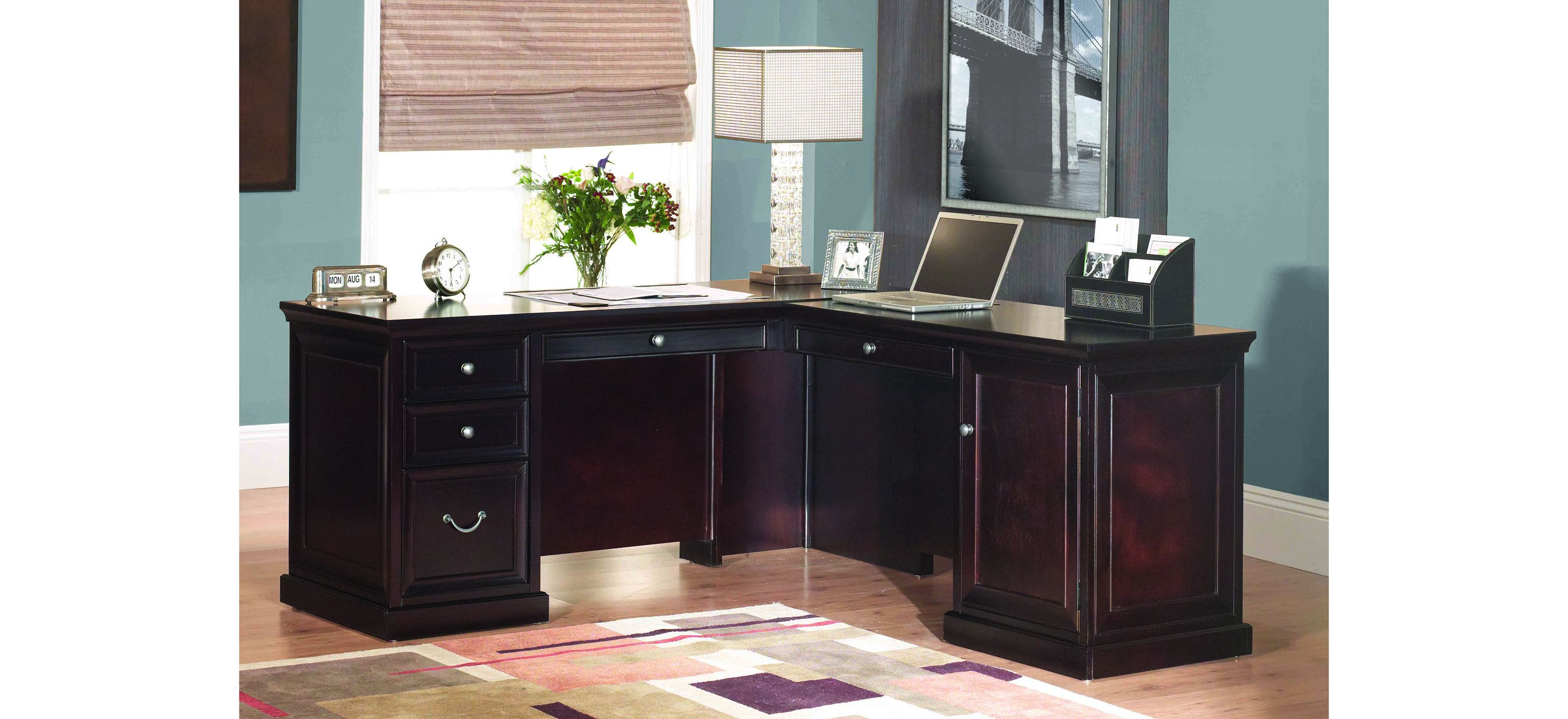 Fulton Executive L-Desk and Return