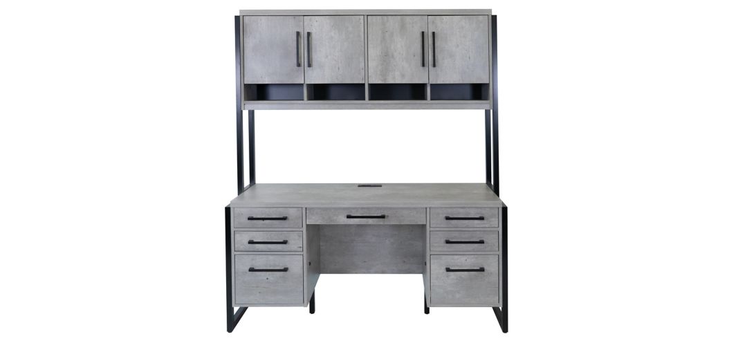 369296922 Mason Office Desk and Hutch sku 369296922