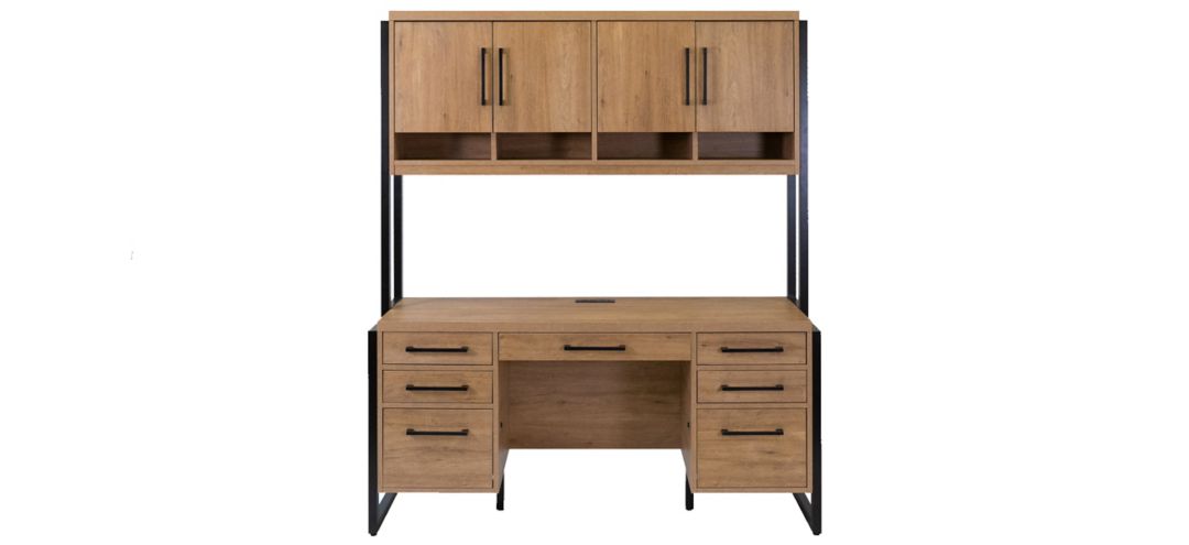 369297924 Mason Office Desk and Hutch sku 369297924