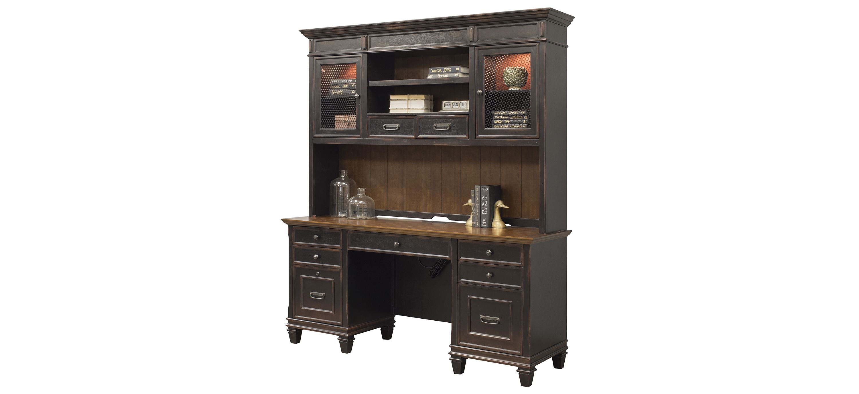 Hartford Credenza w/ Hutch