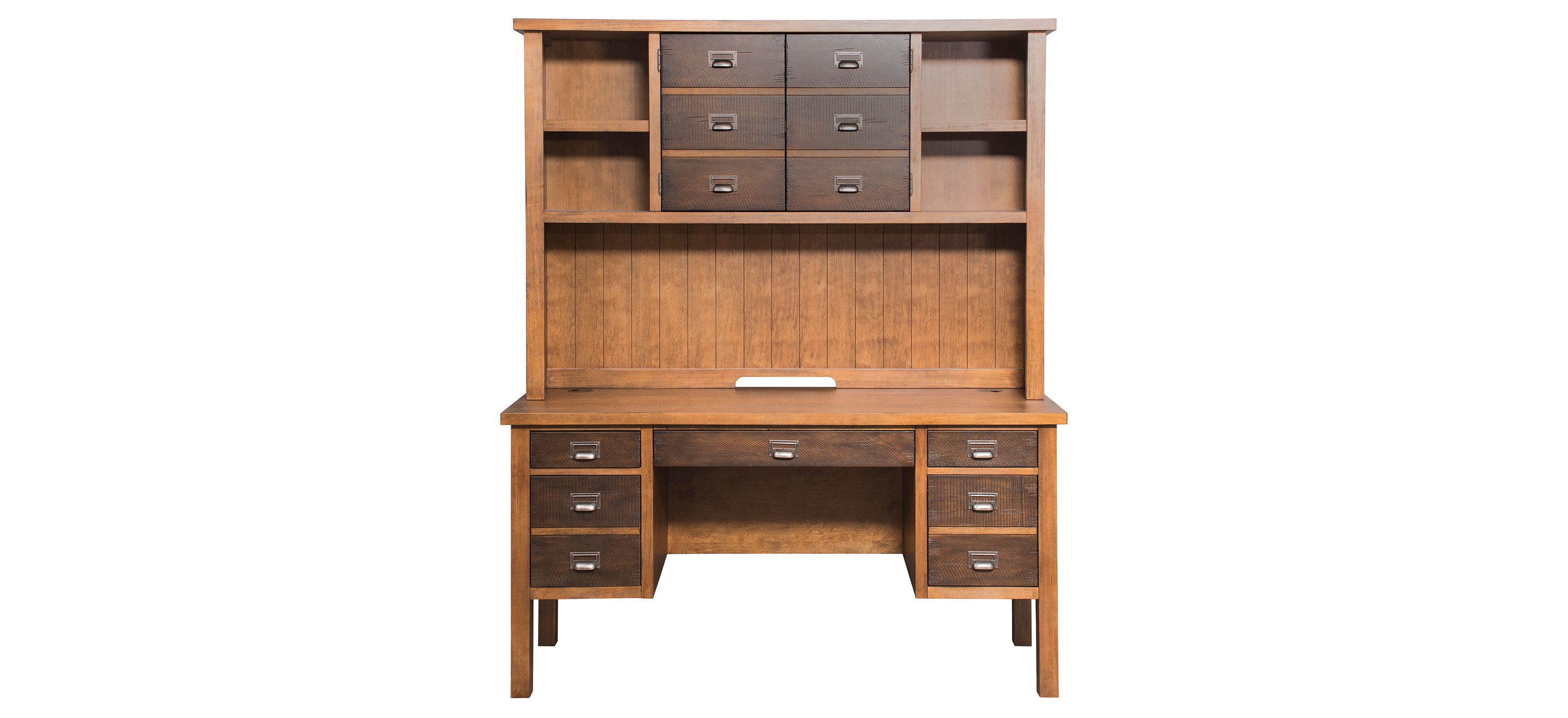 Heritage Executive Credenza w/ Hutch