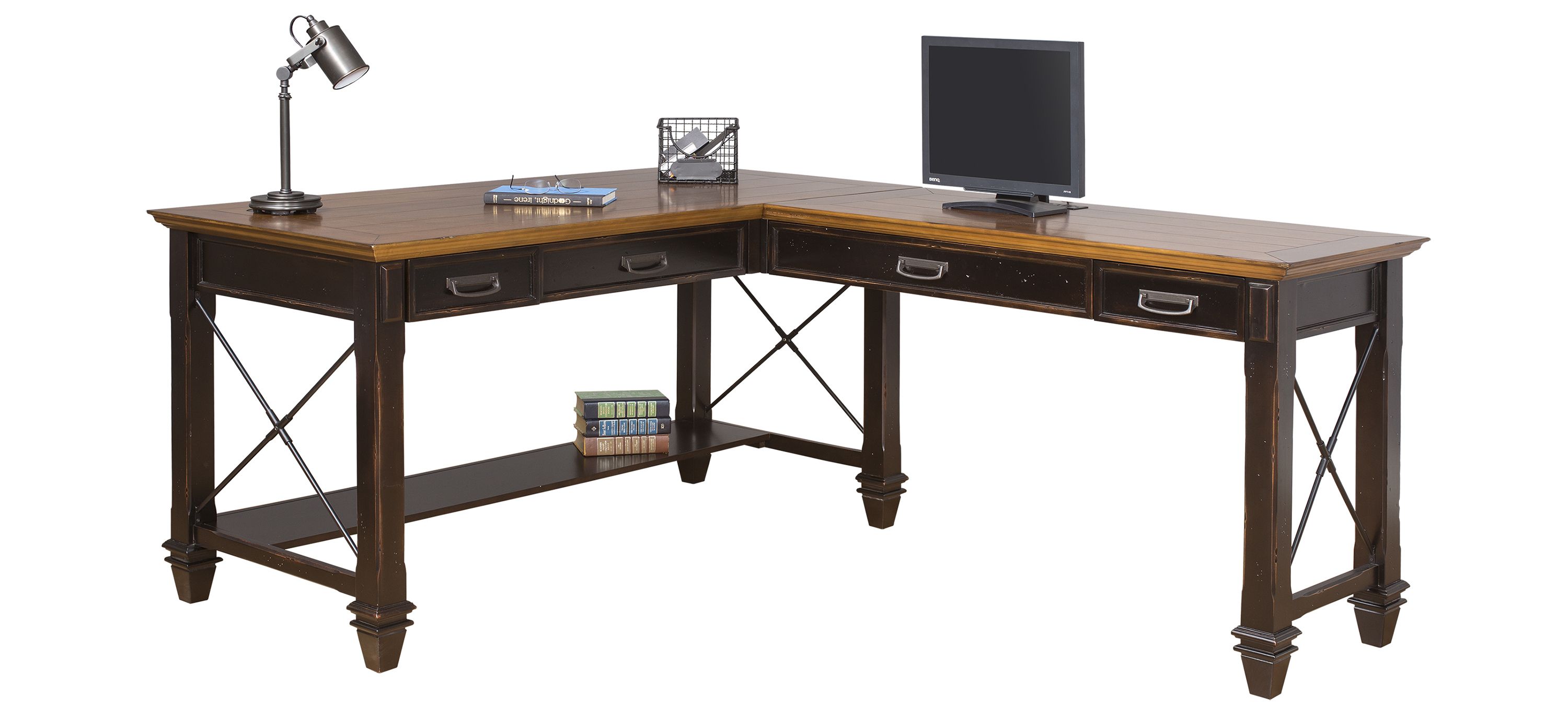 Hartford L-Shaped Computer Desk
