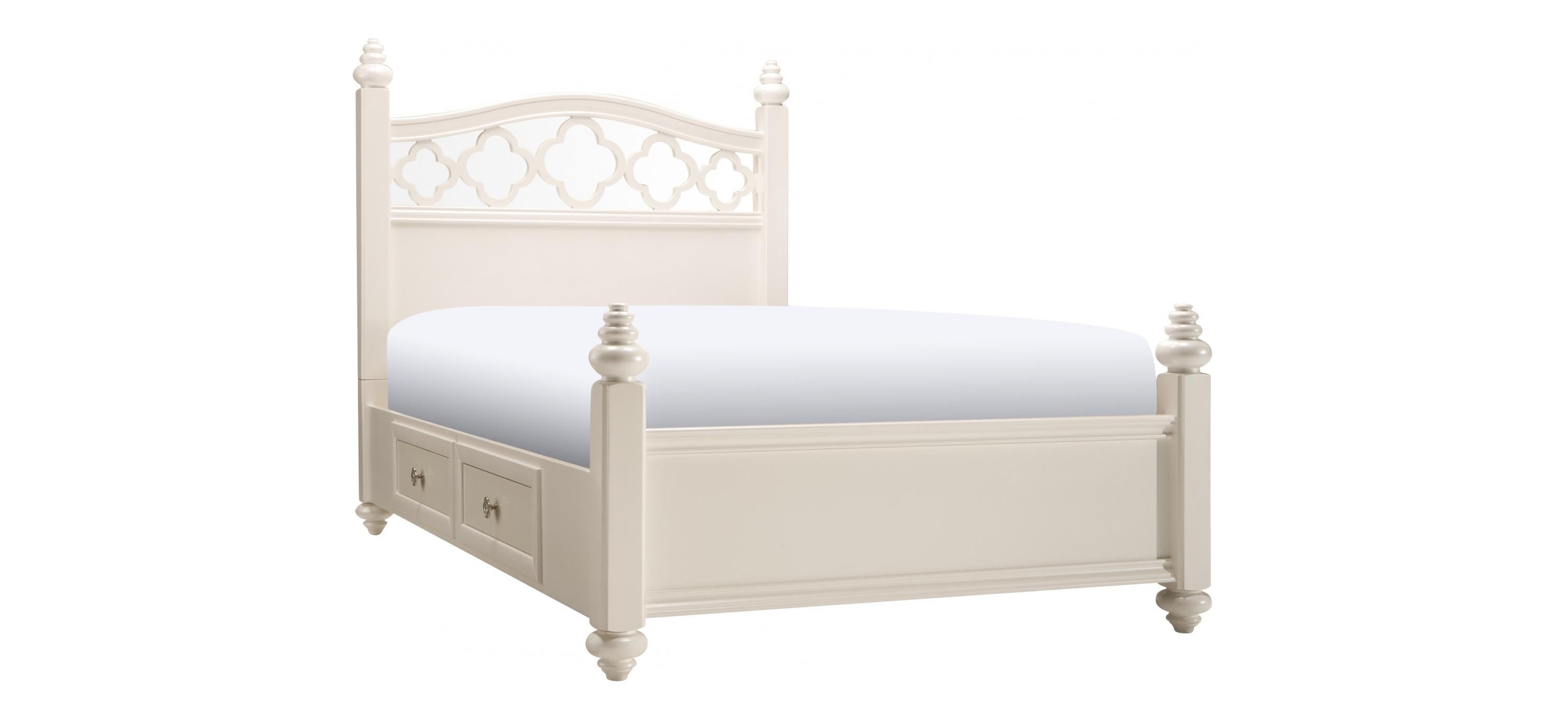 Paris Storage Platform Bed