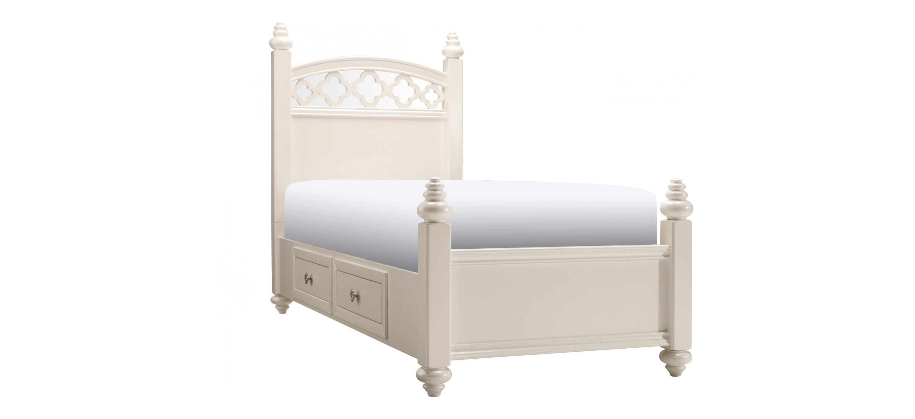 Paris Storage Platform Bed