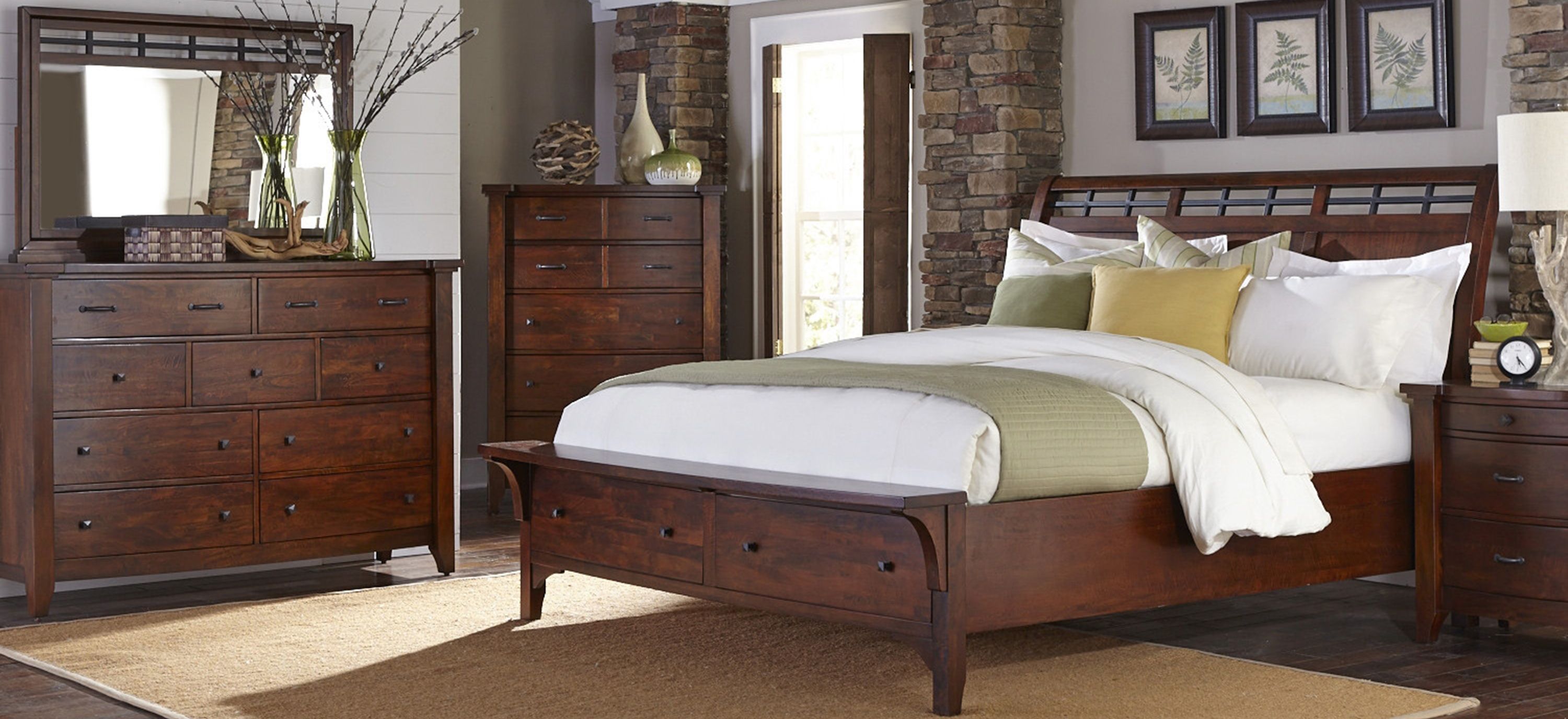 Whistler King Storage Bed