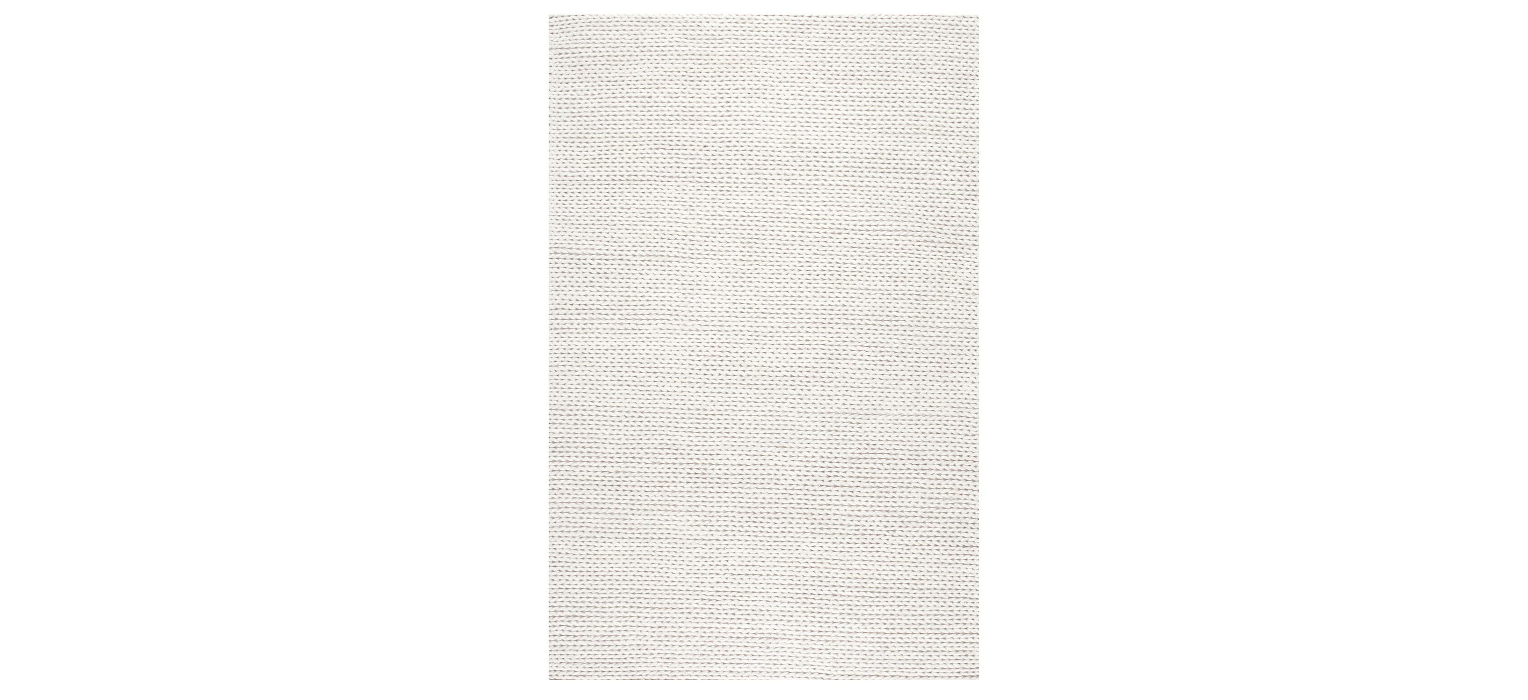 Chunky Woolen Cable Area Rug