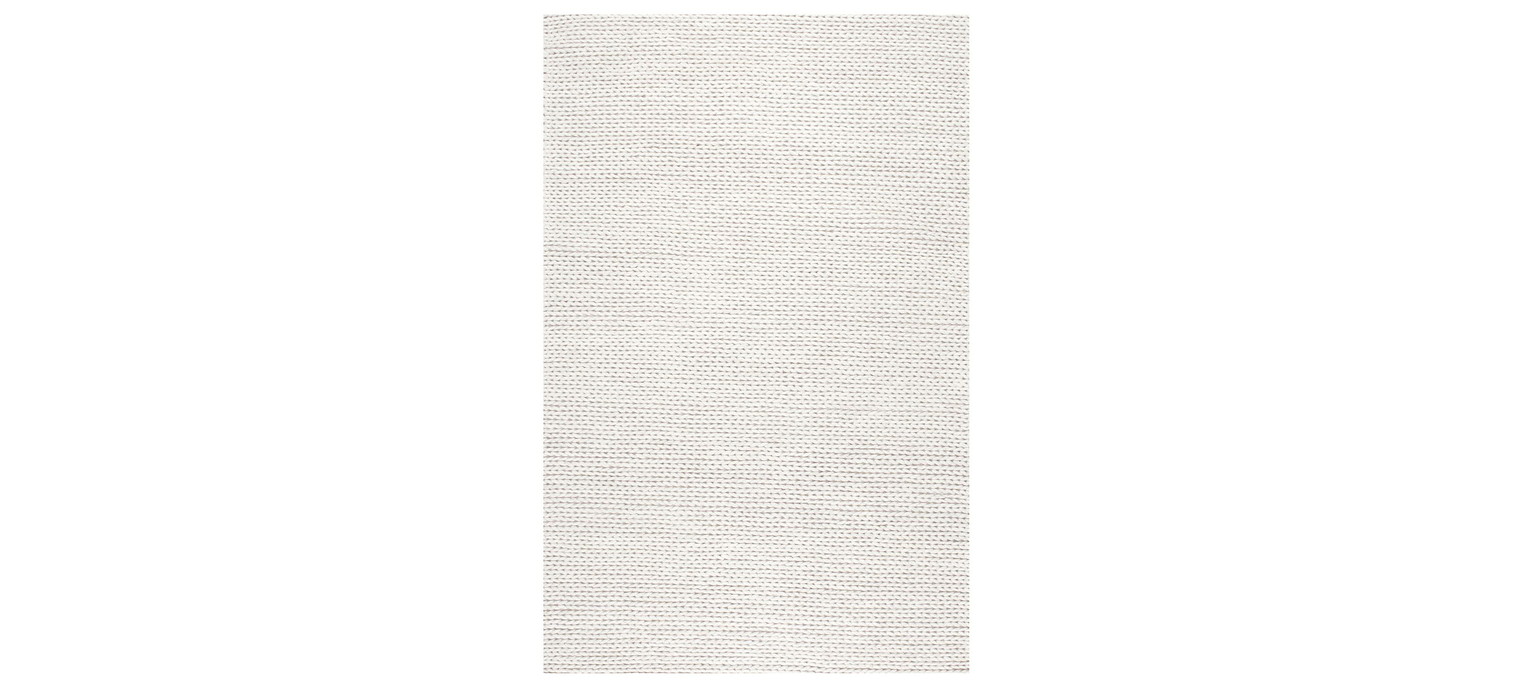 Chunky Woolen Cable Area Rug