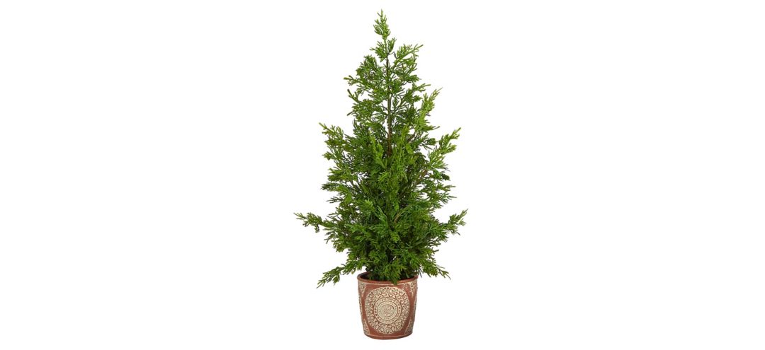 140023250 28 Cedar Pine Natural Look Artificial Tree sku 140023250