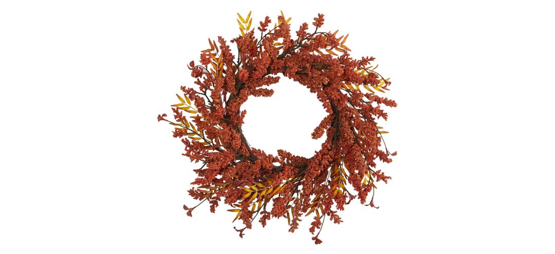 "18"" Harvest Berry Artificial Wreath"