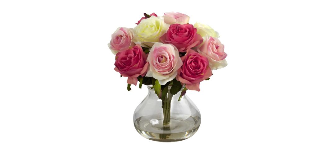 Rose Arrangement with Vase