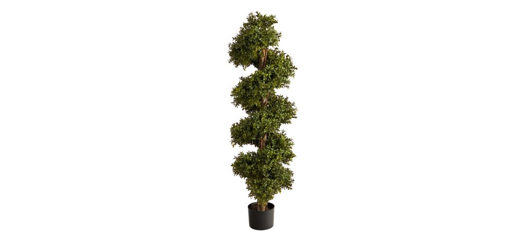 46in. Boxwood Spiral Topiary Artificial Tree
