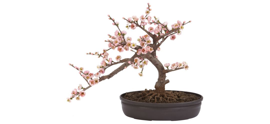 140122380 Cherry Blossom Bonsai Artificial Tree sku 140122380