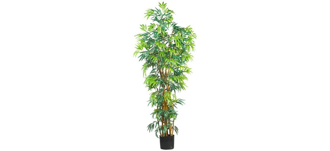 Curved Bamboo Artificial Tree