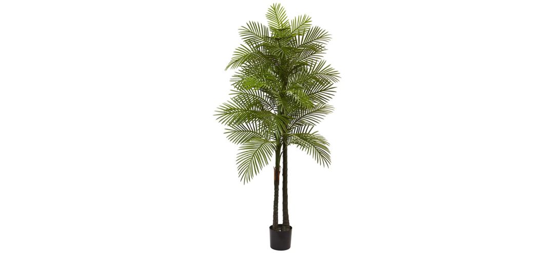 Double Robellini Palm Artificial Tree (Indoor/Outdoor)