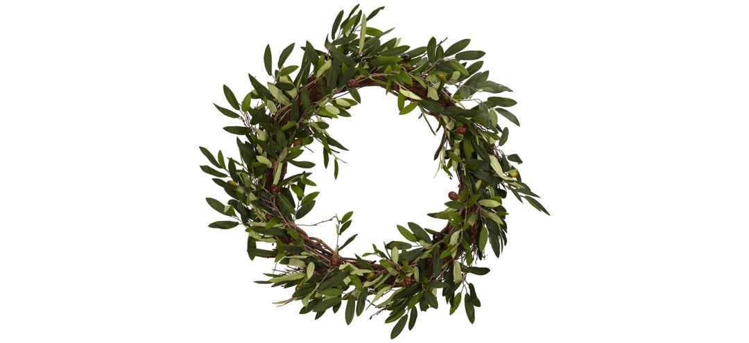 Olive Artificial Wreath