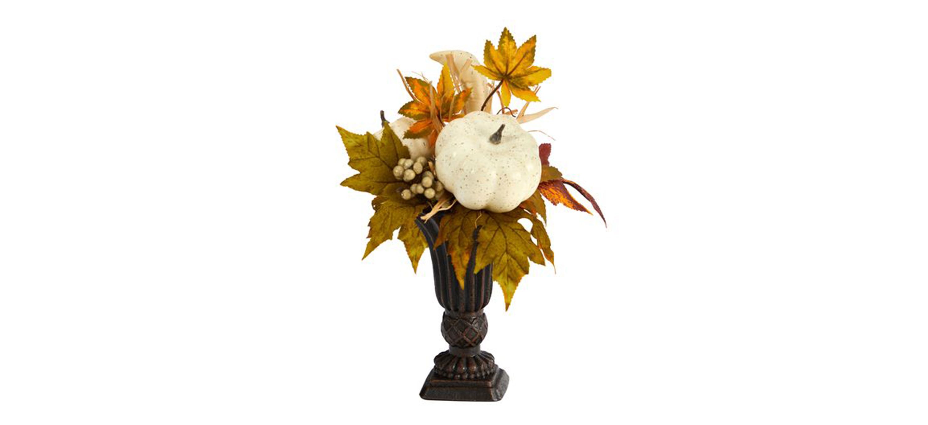 13in. Pumpkin and Berries Arrangement