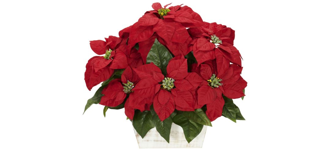 Poinsettia Artificial Arrangement