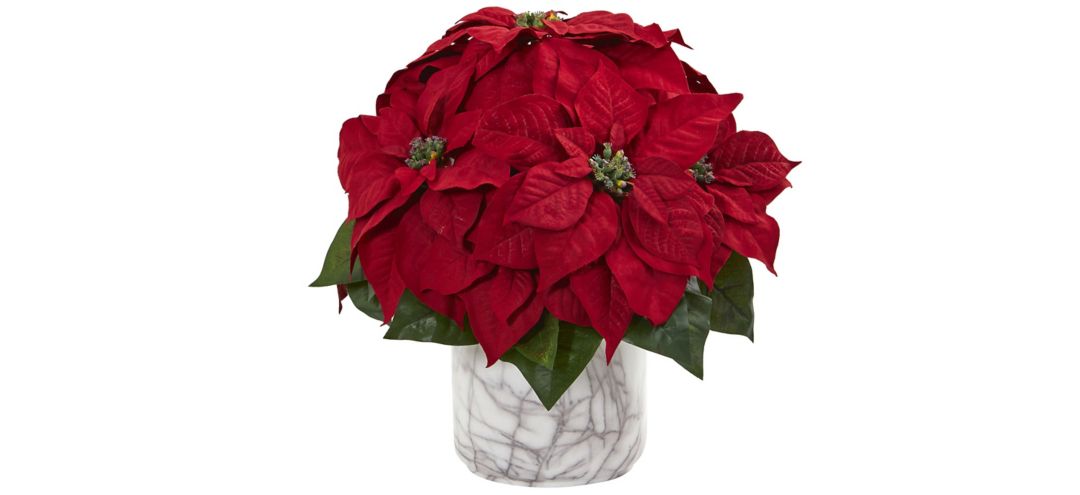 Poinsettia Artificial Arrangement