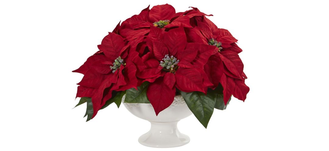 Poinsettia Artificial Arrangement