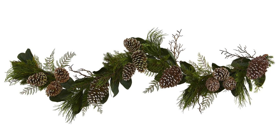 Pinecone and Pine Artificial Garland