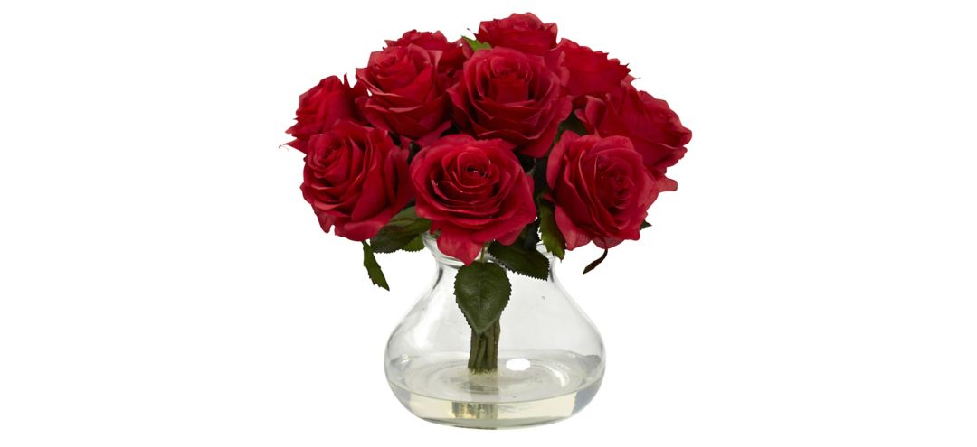 Rose Arrangement with Vase