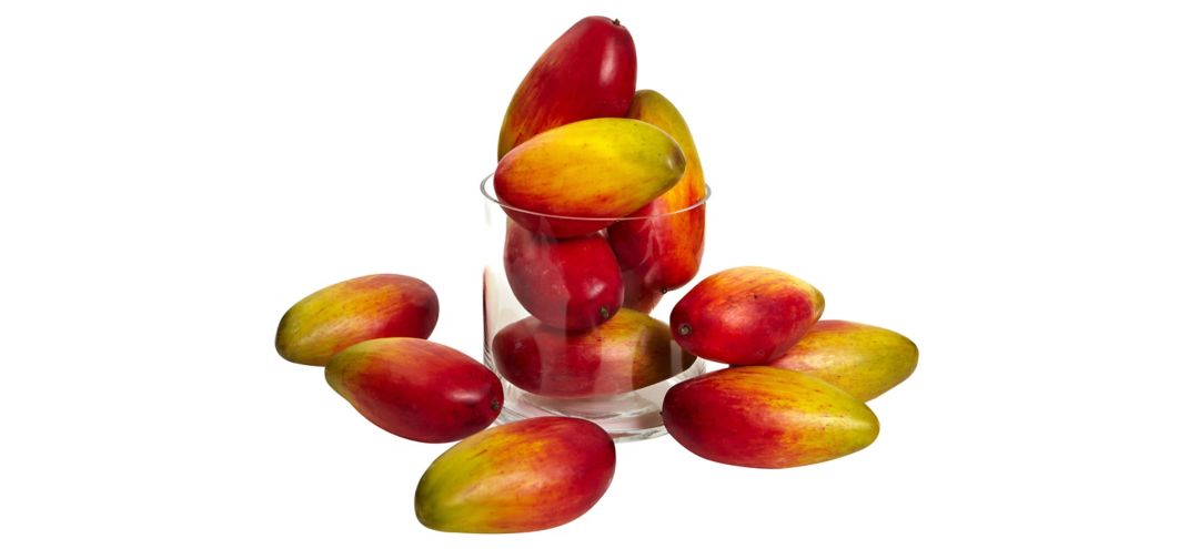 Weighted Faux Mango: Set of 12