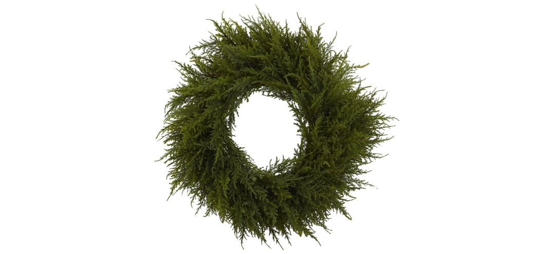24” Cedar Wreath