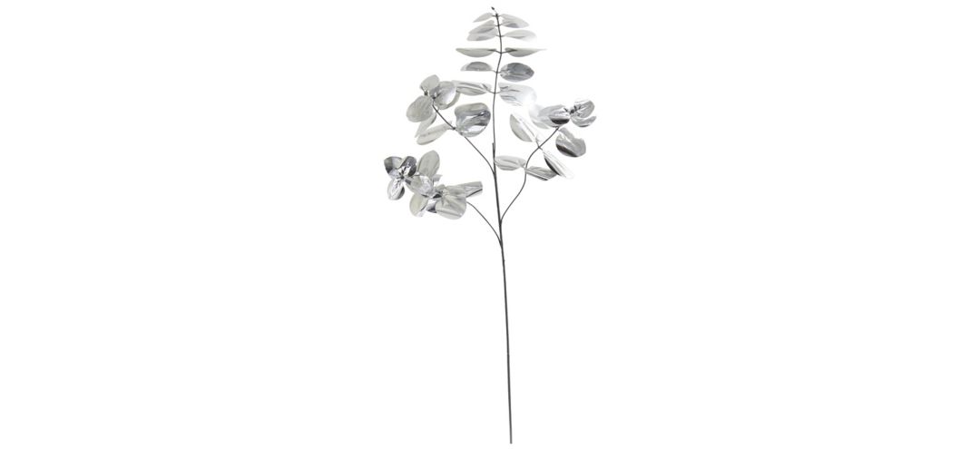 140130420 25 Metallic Eucalyptus Artificial Plant: Set of 24 sku 140130420