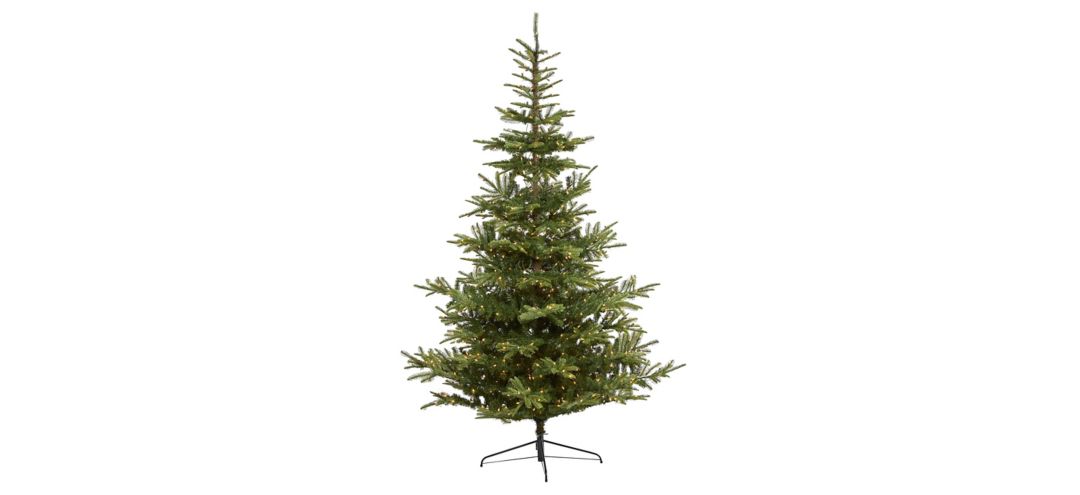 9ft. Pre-Lit Layered Washington Spruce Artificial Christmas Tree