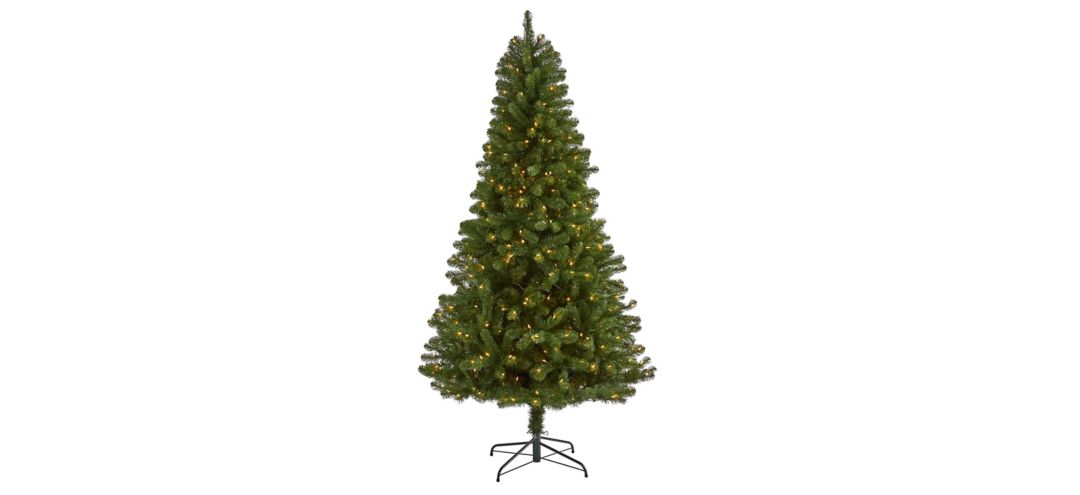 7.5ft. Pre-Lit Virginia Fir Artificial Christmas Tree