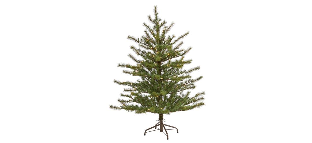 4ft. Pre-Lit Vancouver Mountain Pine Artificial Christmas Tree