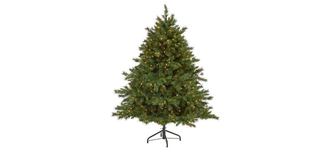 6ft. Pre-Lit Wyoming Mixed Pine Artificial Christmas Tree