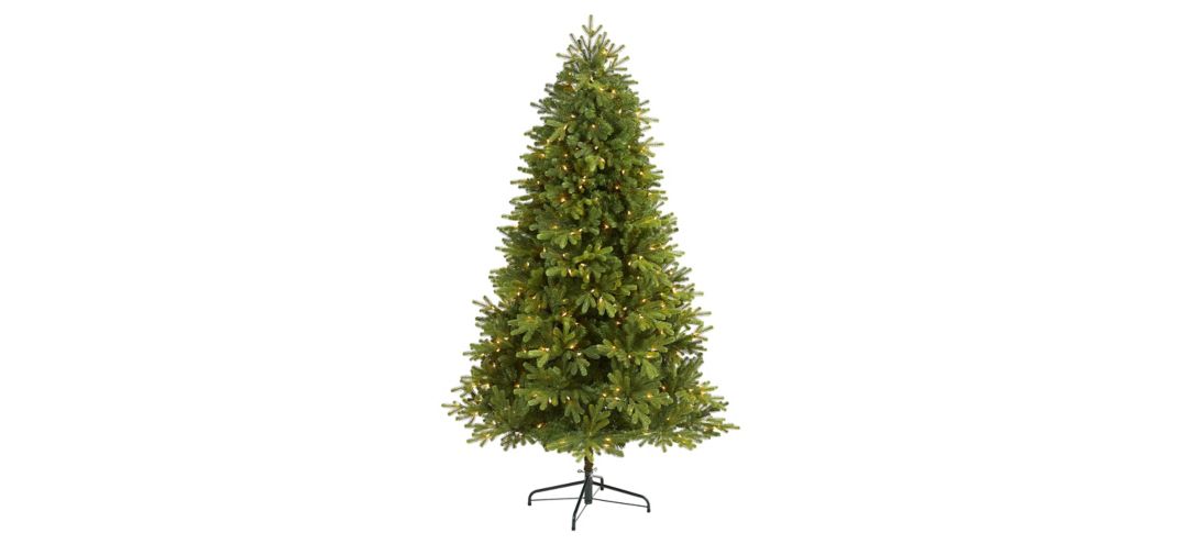 6.5ft. Pre-Lit Washington Fir Artificial Christmas Tree