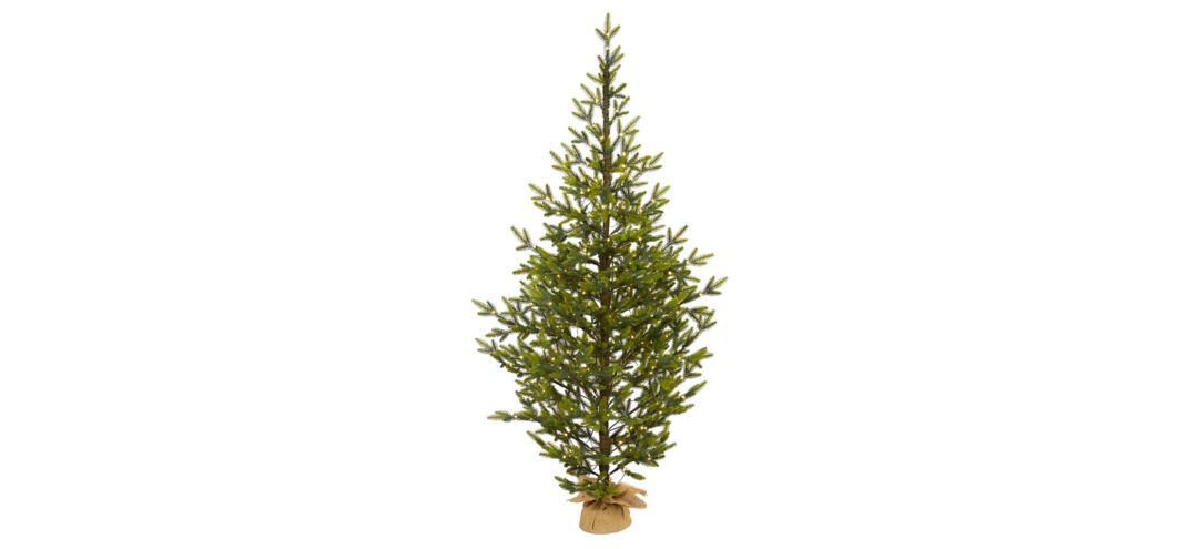 140131590 6ft. Pre-Lit Fraser Fir Artificial Christmas Tree sku 140131590