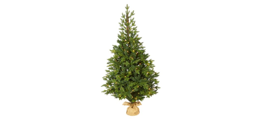 5ft. Pre-Lit Fraser Fir Artificial Christmas Tree
