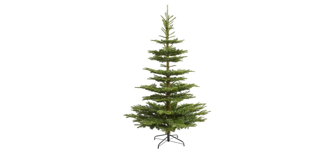 140131760 7.5ft. Layered Washington Spruce Artificial Christ sku 140131760