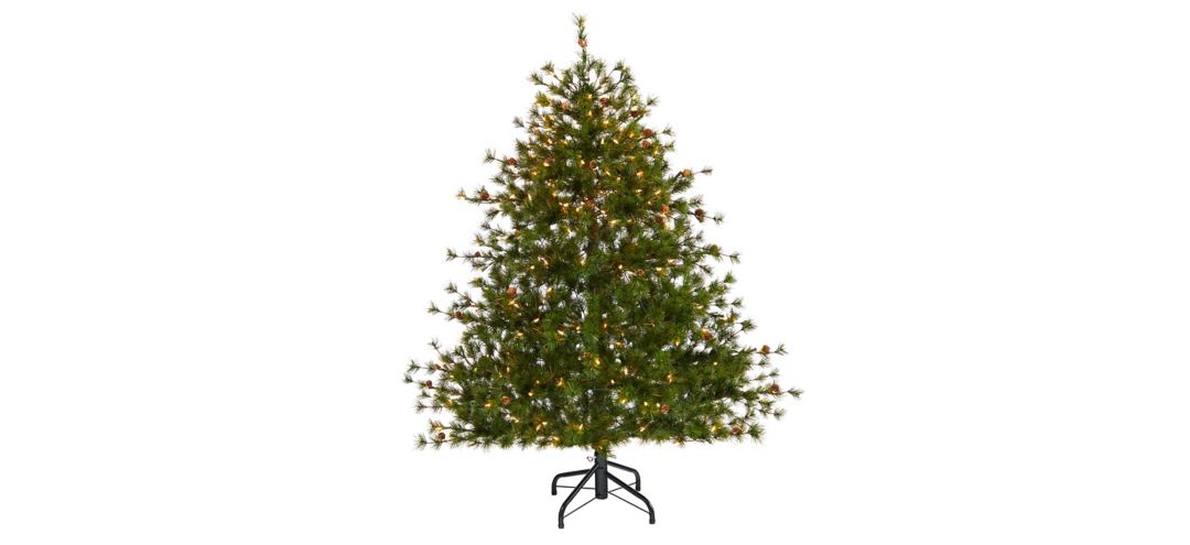 5ft. Pre-Lit Colorado Mountain Pine Artificial Christmas Tree